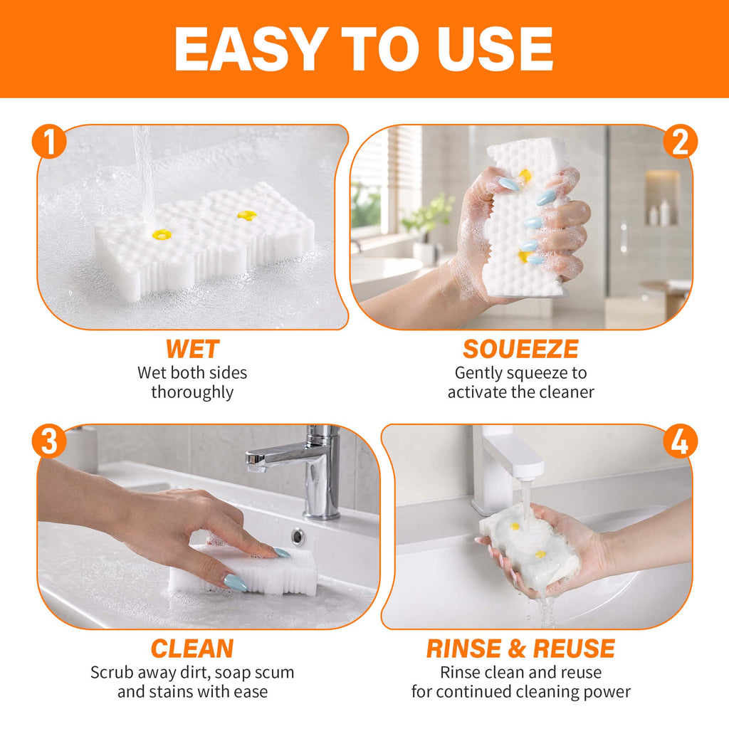 Magic Eraser Sponge Refills, 48pcs